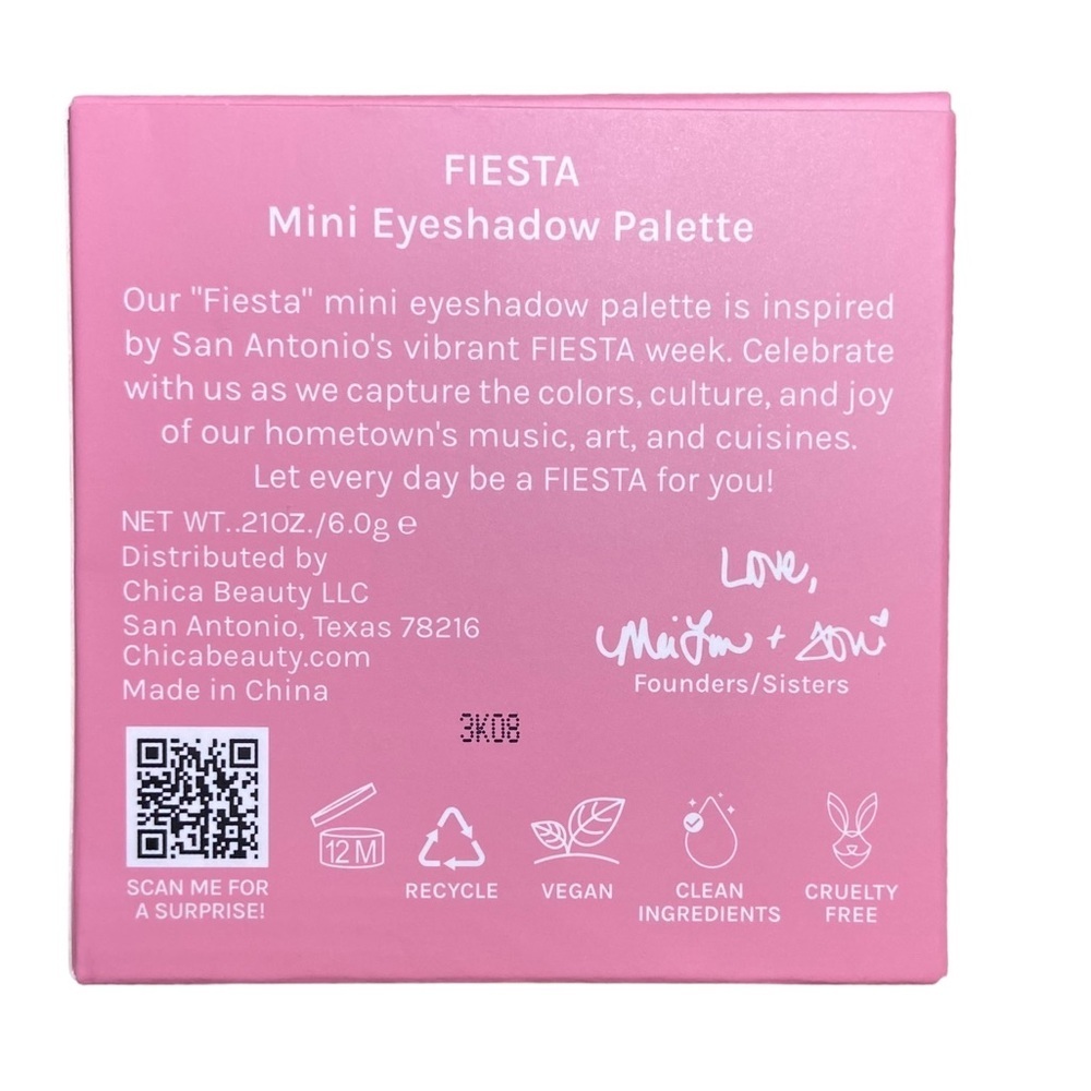 SHADES BY SHAN Life of Party Vol 2 CHICABEAUTY Fiesta Eyeshadow Palettes - Picture 7 of 7